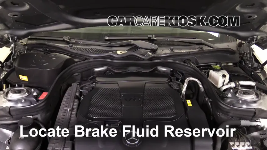 2013 Mercedes-Benz E350 4Matic 3.5L V6 Sedan Brake Fluid